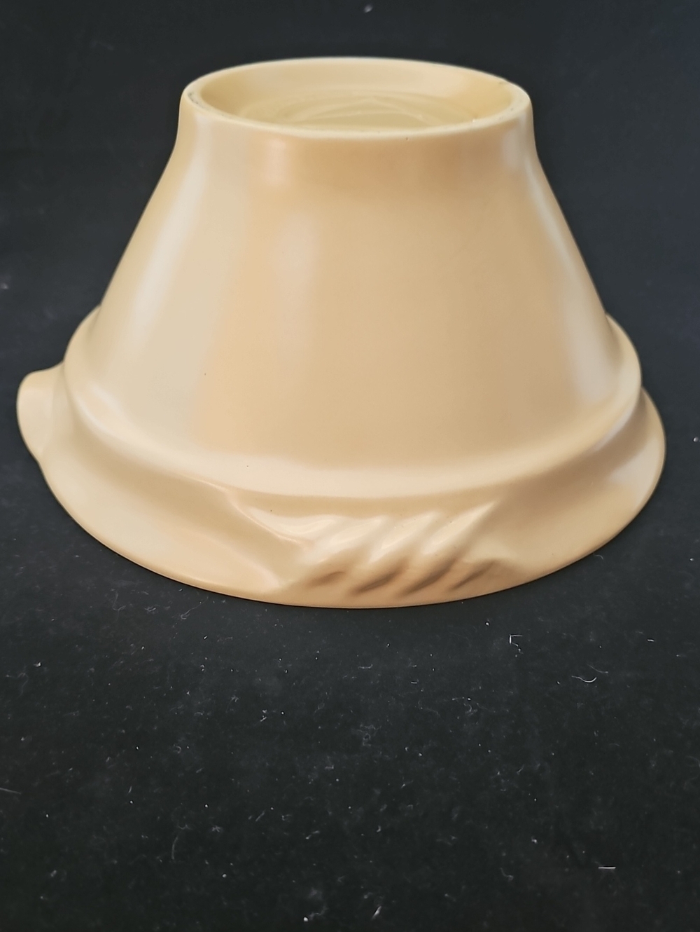 Yellow Ware Beige Ceramic Mixing Bowl - Picture 1 of 7